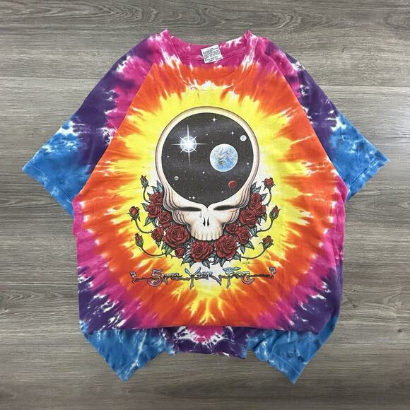 Vintage 90s Grateful Dead Space Your Face Shirt Adult XL 1992 Single Stitch USA